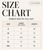 SONECS Girls Full Length 1Pc Swimsuit Black Pink | Kids UV Protection Swimwear