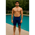 SONECS Basic Men’s Swim Shorts Blue | Quick Dry Swimming Jammers