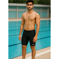 SONECS Basic Men’s Swim Shorts Black | Quick Dry Swimming Jammers